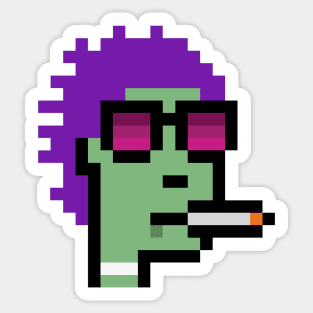 Nft Zombie CryptoPunk Sticker